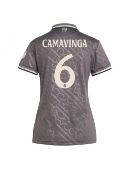 Real Madrid Eduardo Camavinga #6 Zenski Rezervni Dres 2024-25 Kratak Rukavima